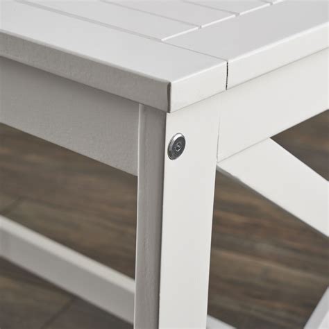 Buy Noble House Briggs Modern Farmhouse Wood Rectangle Coffee Table ...