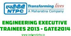 NTPC Engineering Executive Trainees 2013 Graduate Engineers Recruitment ...