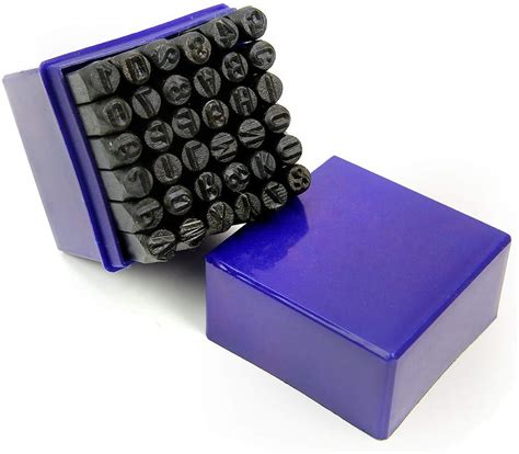 5mm Alphabet Letter Number Punch Steel Stamp Engraving Tool for Leather ...