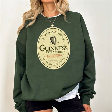 Guinness Beer Sweatshirt - Etsy