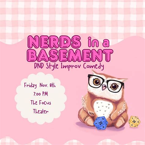 Nerds in a Basement: DND Improv, The Focus Theater, Rochester, 8 ...