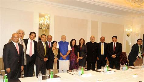 PM's meeting with Distinguished Indian Americans