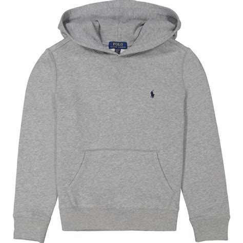 Polo Ralph Lauren Boys Hoodie in Grey — BAMBINIFASHION.COM