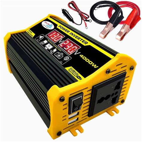 FABOBJECTS® Portable Inverter Car Power Inverters DC12Volt to ...