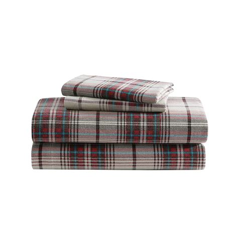 Plaid Flannel Sheet Collection