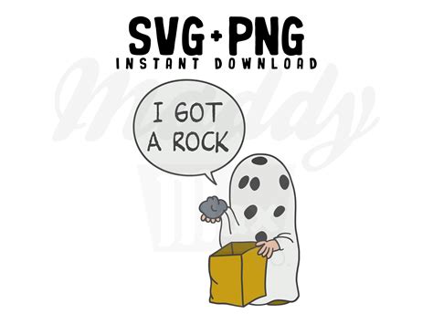 I Got a Rock SVG | PNG | Digital Files | Cutting Files | Halloween ...