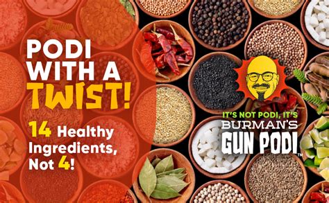 Burman’s Gun Podi | Gourmet Fusion Podi | Gunpowder | Homemade Podi ...