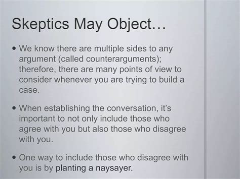 They Say, I Say: Ch 6 | PPTX