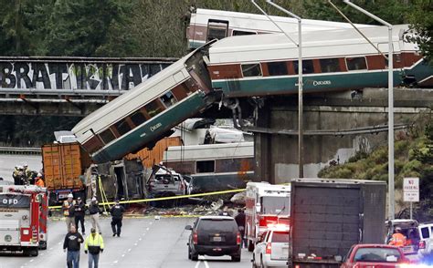 On December 18, 2017, Amtrak Cascades passenger train 501 derailed near ...