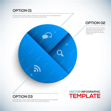 Abstract 3d infographic template | Premium Vector