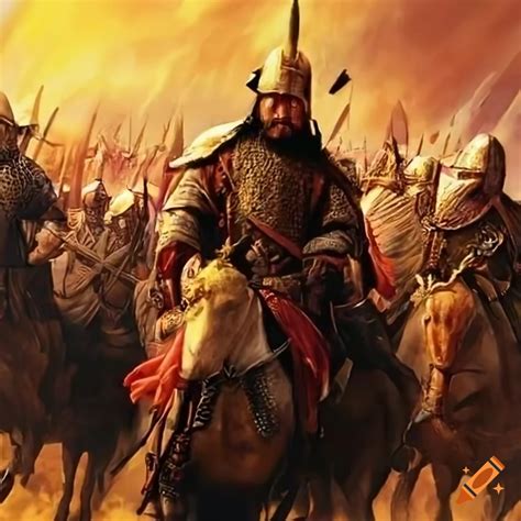 Genghis Khan Armies Mongolia Empire Founder Genghis Khan Army Set 1997