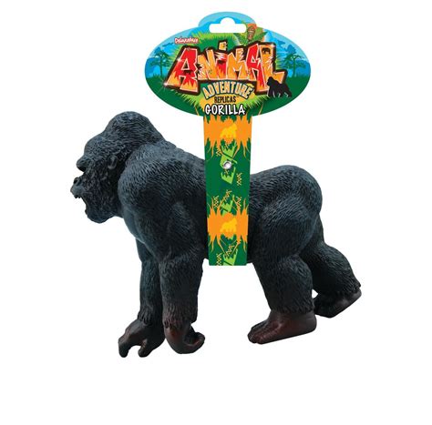 Buy Animal Adventure Replica - Gorilla from Deluxebase. Ape Toy Plastic ...