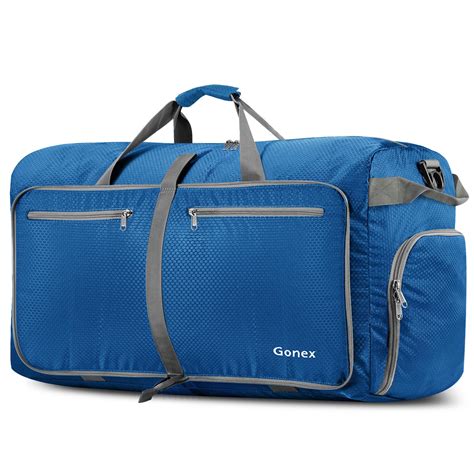 Gonex 80L Packable Travel Duffle Bag Foldable Duffel Bags for Luggage ...