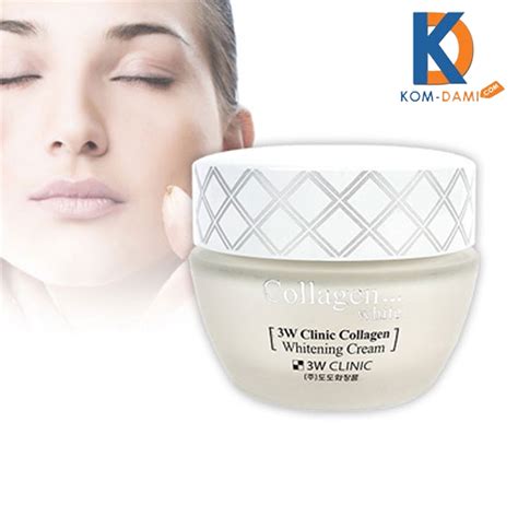 3W Clinic Collagen White Whitening Cream 60ml – Kom-Dami.Com