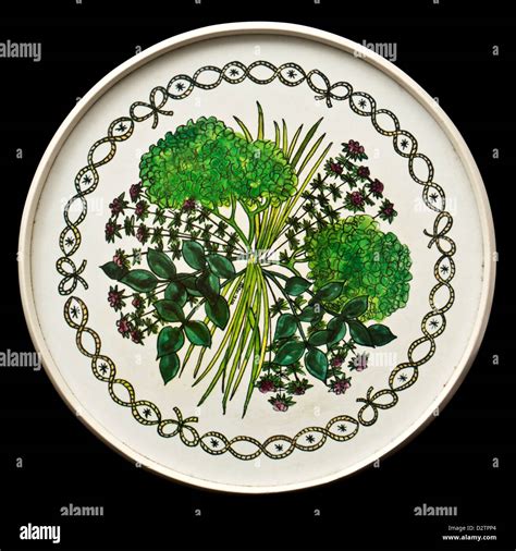 Vintage Taunton Vale pottery serving tray Stock Photo - Alamy