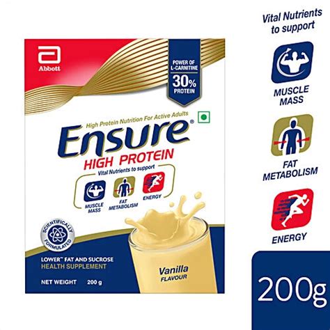 Ensure High Protein-Vanilla Flavour