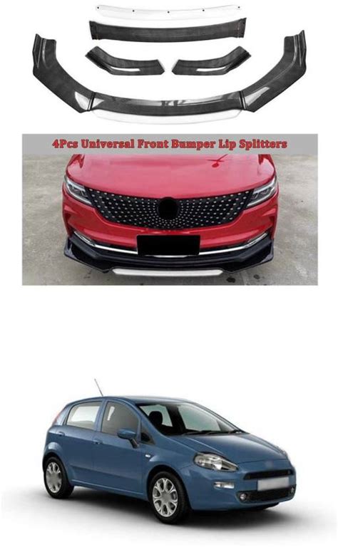 XZRTZ Car Front Bumper Spoiler Splitter Body Kit Side Skirt Front ...