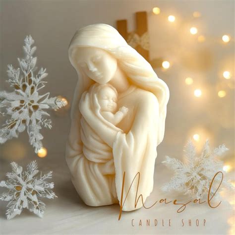Religious Candle | Christian Gifts | Religious Christmas Gift | Baby ...