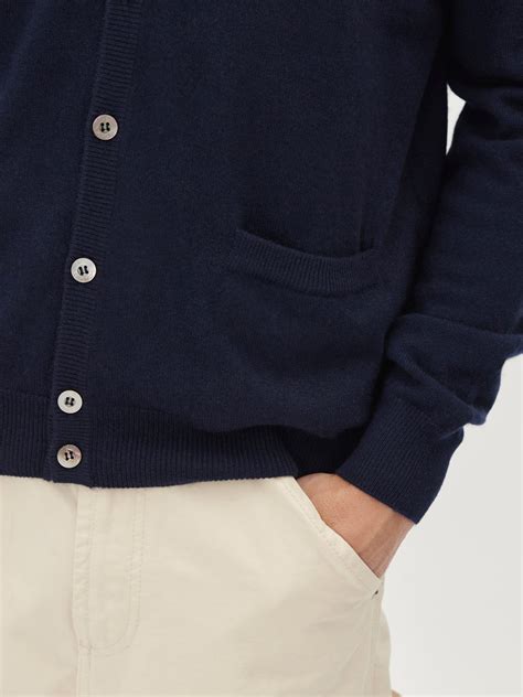 Quality Men's Cashmere Cardigan | GOBI Mongolian Cashmere