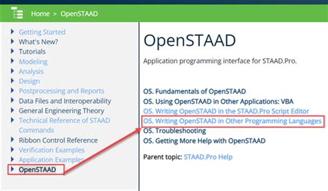 Image result for OpenSTAAD API