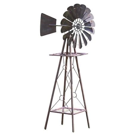 Pipers Pit Rustic Metal Windmill, Small PI2484879 | Zoro