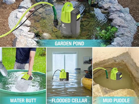 FLUENTPOWER 3/4HP Submersible Sump Pump, 3700GPH India | Ubuy