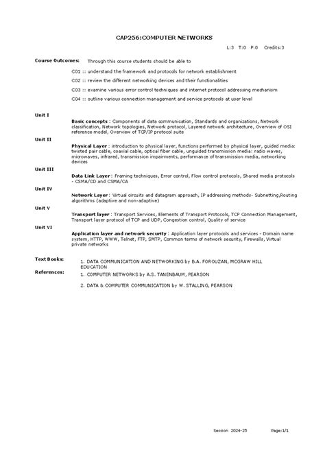 Image result for Computer Networks Course