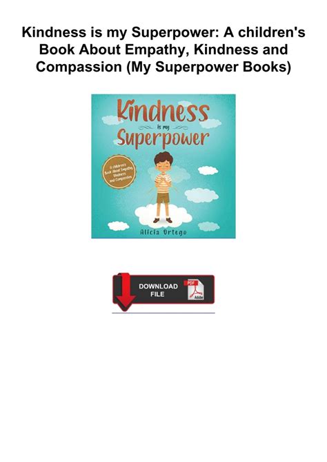 Kindness-is-my-Superpower-A-childrens-Book-About-Empathy-Kindness-and ...