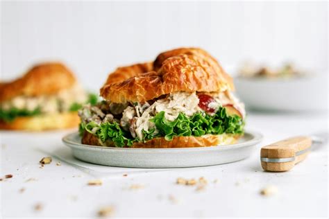 Chicken Salad Croissant Sandwich Recipe