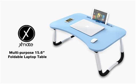 Xmate Smart Multi-Purpose Laptop Table, Wooden Top & Foldable Table ...