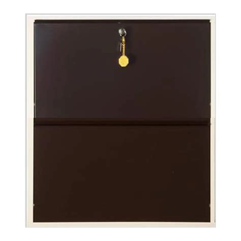 Steel Wall Mounted Shoe Rack - 21 Inch 3 Door Mild Steel Wall Mounted ...