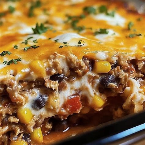 Mexican White Trash Casserole: 7 Comforting Layers of Yum