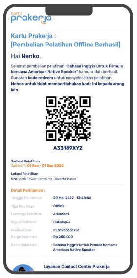 Saya Belum Mendapatkan Voucher Prakerja | Tokopedia Care