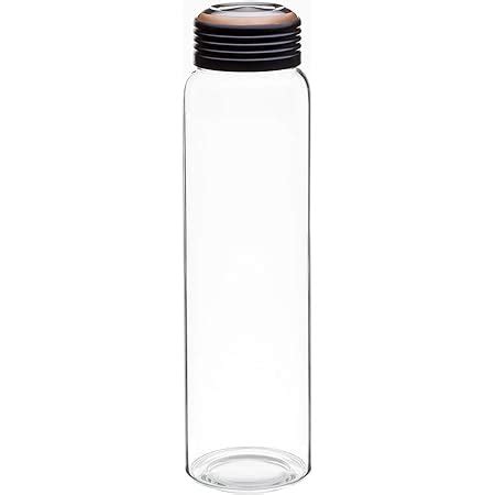 Borosil Crysto Deco Borosilicate Glass Water Bottle, Black Lid, Wide ...
