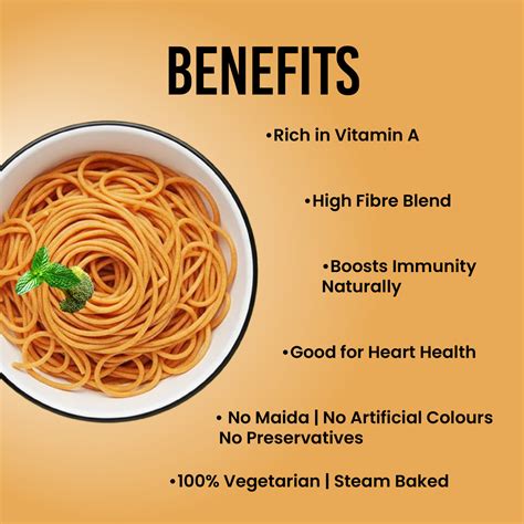 Carrot Wheat Noodles Serves 5 (pack of 1) – Farmers Pride