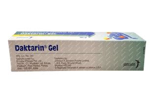 Daktarin Gel 40 Gm - Uses, Side Effects, Dosage, Price | Truemeds