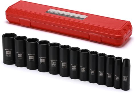 12 Point 1 2 Drive Impact Socket Set