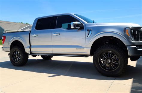 2021 Iconic Silver Platinum Powerboost Build w/ 4" BDS lift & 20 ...
