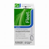 Image result for Fleet Laxative Liquid Glycerin Suppositories