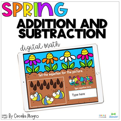 Image result for Spring Math Addition