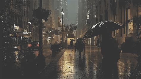 Download Refreshing views on a rainy day. | Wallpapers.com