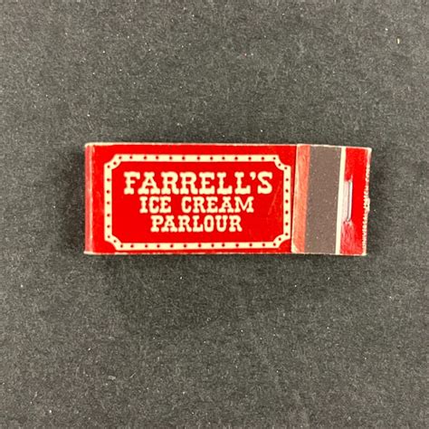 Farrell's Ice Cream Parlour, Hawaii Vintage Matchbook Restaurant - Etsy