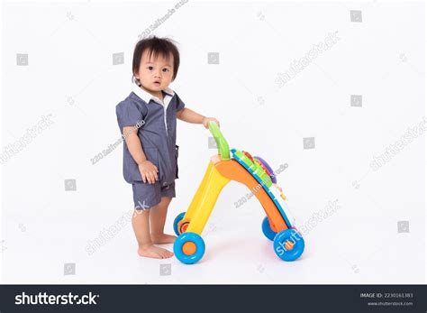 Little Asian Baby Boy Stand Toy Stock Photo 2230161383 | Shutterstock