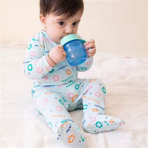 Organic Cotton Sleepsuit with Footsie- Free Float | Kids Sleepsuits by ...