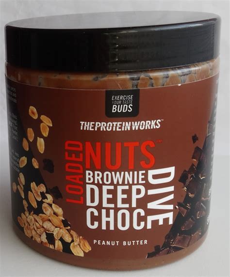 Chwile zasłodzenia: krem The Protein Works Loaded Nuts Brownie Deep Choc Dive