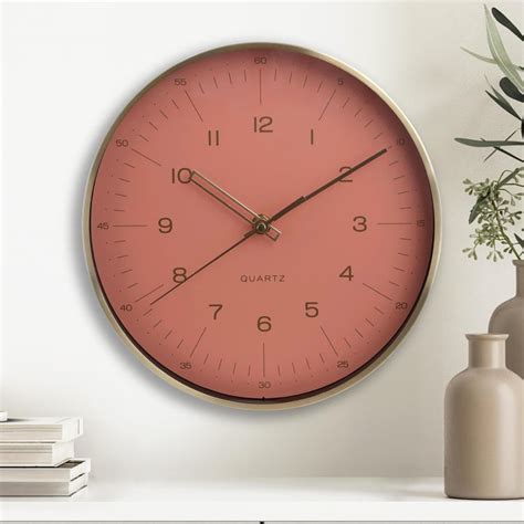 Buy Hello Spring Glass Wall Clock - 25cm from Home Centre at just INR 999.0