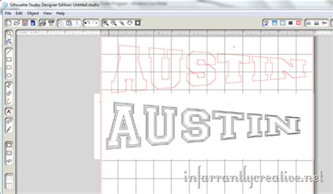 Silhouette Tutorial How to Trace 的图像结果