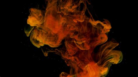 Wallpaper smoke, colored smoke, liquid, dark, clots hd, picture, image
