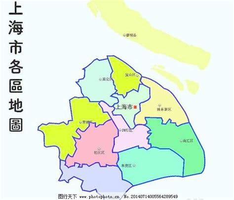 上海矢量地图图片_装饰图案_设计元素_图行天下图库