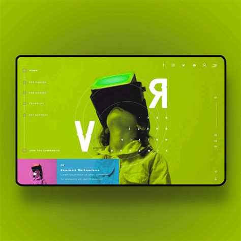 VR UI 的图像结果